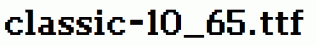 classic-10_65.ttf
