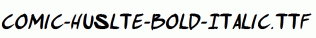comic-huslte-Bold-Italic.ttf