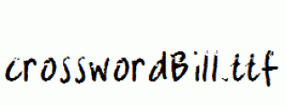 crosswordBill.ttf