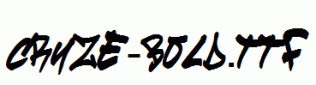 cruze-Bold.ttf