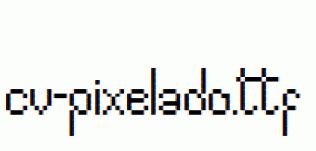 cv-pixelado.ttf