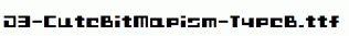 D3-CuteBitMapism-TypeB.ttf