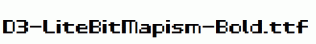 D3-LiteBitMapism-Bold.ttf