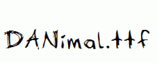 DANimal.ttf