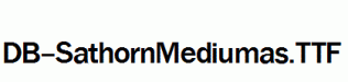 DB-SathornMediumas.ttf