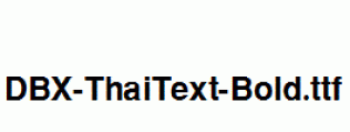 DBX-ThaiText-Bold.ttf