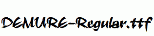 DEMURE-Regular.ttf