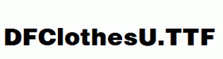 DFClothesU.ttf