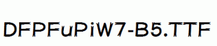 DFPFuPiW7-B5.ttf