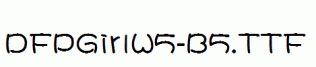 DFPGirlW5-B5.ttf