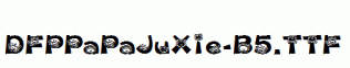 DFPPaPaJuXie-B5.ttf