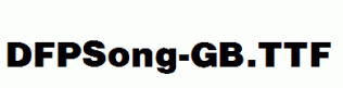 DFPSong-GB.ttf