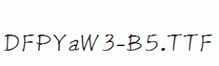 DFPYaW3-B5.ttf