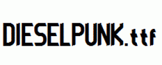 DIESELPUNK.ttf