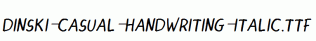 DINSKI-CASUAL-HANDWRITING-Italic.ttf