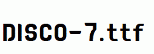 DISCO-7.ttf
