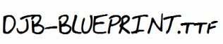 DJB-BLUEPRINT.ttf
