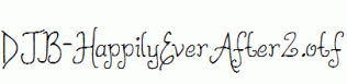 DJB-HappilyEverAfter2.otf