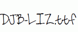 DJB-LIZ.ttf