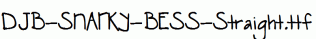 DJB-SNARKY-BESS-Straight.ttf