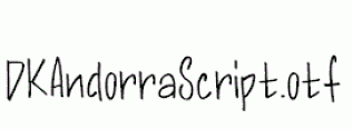 DKAndorraScript.otf