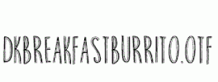 DKBreakfastBurrito.otf