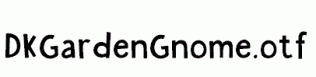 DKGardenGnome.otf
