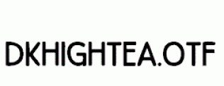 DKHighTea.otf
