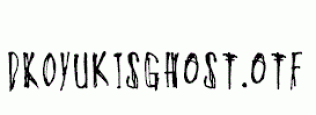 DKOyukisGhost.otf