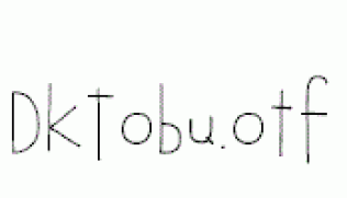 DKTobu.otf