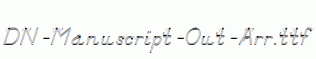 DN-Manuscript-Out-Arr.ttf