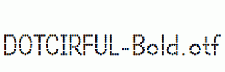 DOTCIRFUL-Bold.otf
