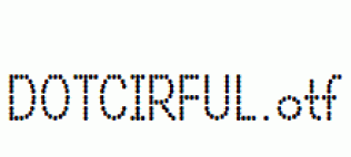 DOTCIRFUL.otf