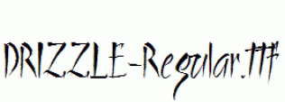 DRIZZLE-Regular.ttf
