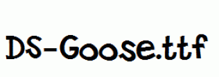 DS-Goose.ttf