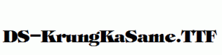 DS-KrungKaSame.ttf