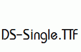 DS-Single.ttf