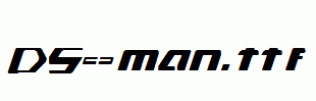 DS-man.ttf
