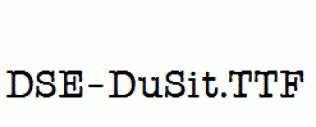 DSE-DuSit.ttf