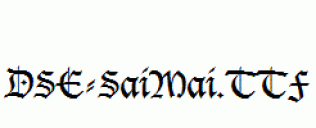 DSE-SaiMai.ttf