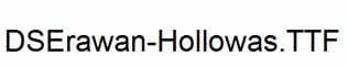 DSErawan-Hollowas.ttf