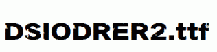 DSIODRER2.ttf