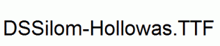DSSilom-Hollowas.ttf
