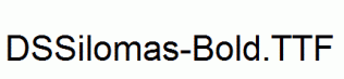 DSSilomas-Bold.ttf