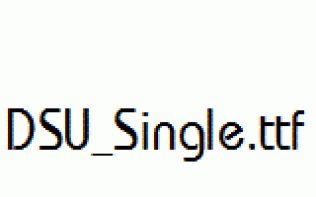 DSU_Single.ttf