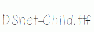 DSnet-Child.ttf