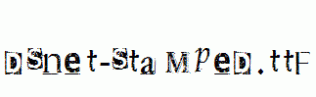 DSnet-Stamped.ttf