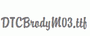 DTCBrodyM03.ttf