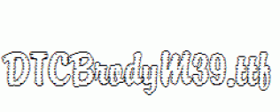 DTCBrodyM39.ttf