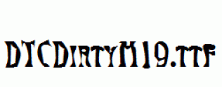 DTCDirtyM19.ttf